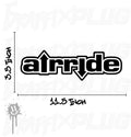 Air Ride Sticker