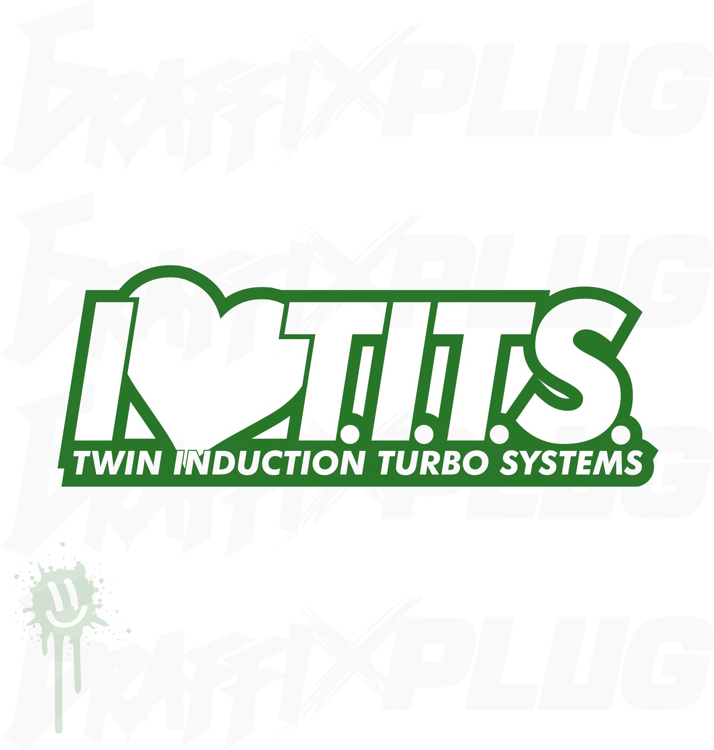 I Heart Twin Turbo Decal