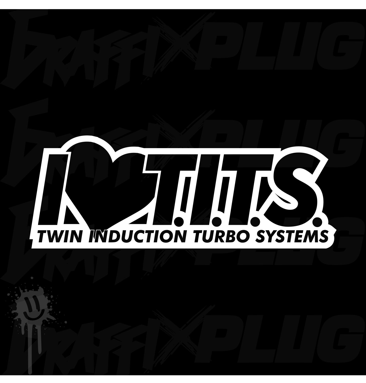 I Heart Twin Turbo Decal
